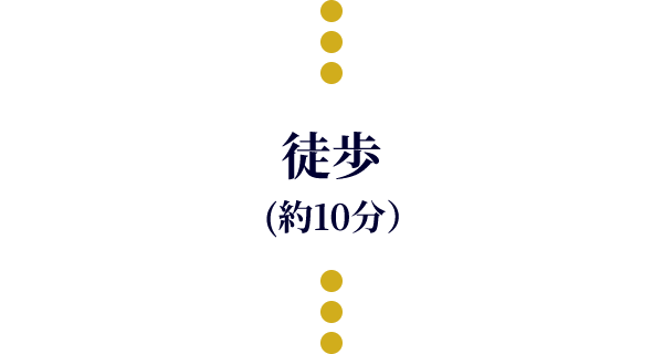 徒歩 (約10分)